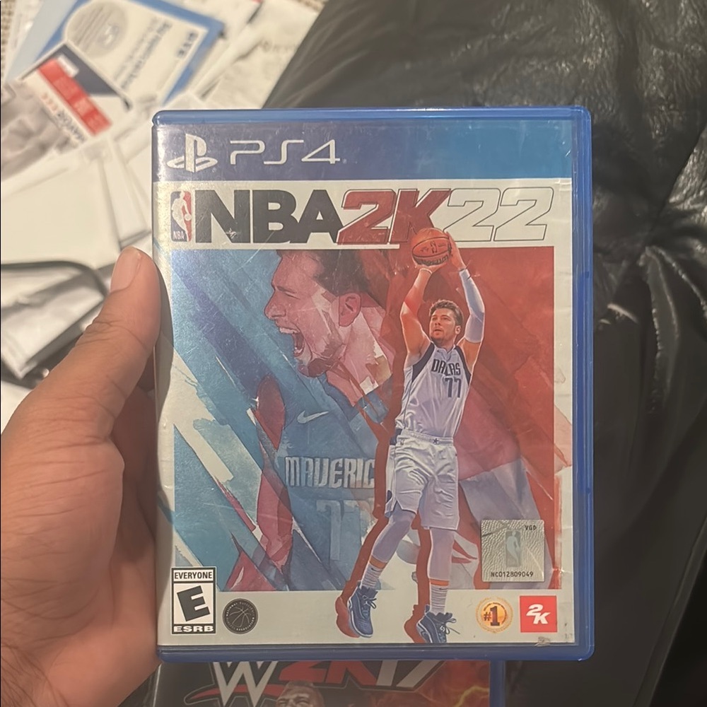 NBA 22 PS4 Game - Blue Cover